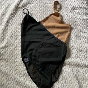 Vintage Wolford asymmetrical bodysuit